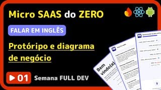 Micro SAAS do ZERO ao DEPLOY - Falar em Inglês